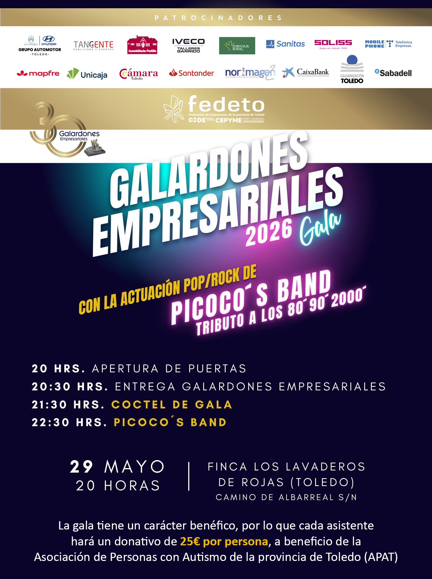 Fedeto Galardones Empresariales 2026